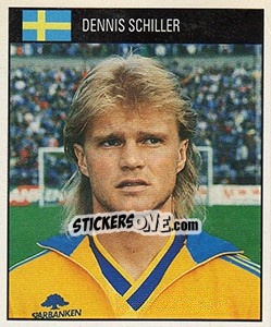 Cromo Dennis Schiller - World Cup 1990 - Orbis