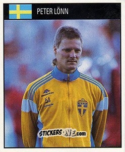 Sticker Peter Lönn - World Cup 1990 n. 330 - Orbis