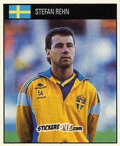 Sticker Stefan Rehn - World Cup 1990 - Orbis