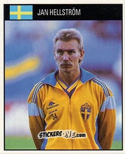 Sticker Jan Hellström - World Cup 1990 n. 334 - Orbis