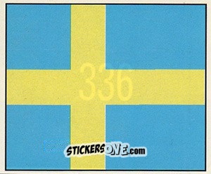 Sticker National Flag - World Cup 1990 n. 336 - Orbis