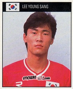 Sticker Lee Young Sang - World Cup 1990 n. 351 - Orbis