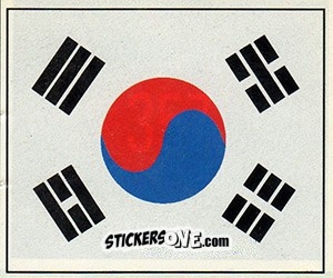 Sticker National Flag - World Cup 1990 n. 357 - Orbis