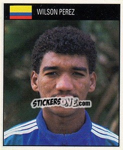 Cromo Wilson Perez - World Cup 1990 - Orbis