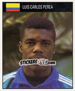Sticker Luis Carlos Perea - World Cup 1990 - Orbis