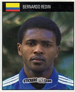 Sticker Bernardo Redin - World Cup 1990 - Orbis