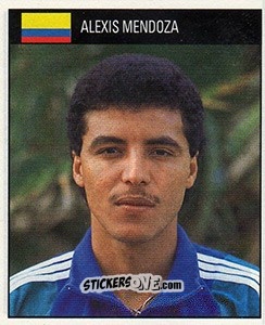 Cromo Alexis Mendoza - World Cup 1990 n. 372 - Orbis