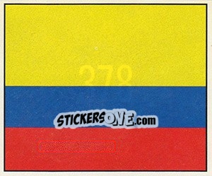Sticker National Flag - World Cup 1990 n. 378 - Orbis