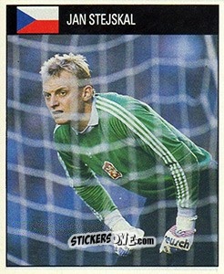 Sticker Jan Stejskal - World Cup 1990 n. 379 - Orbis