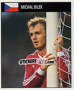 Sticker Michal Bilek - World Cup 1990 - Orbis