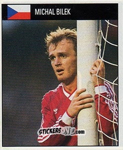 Cromo Michal Bilek - World Cup 1990 - Orbis