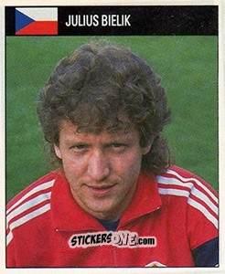 Sticker Julius Bielik - World Cup 1990 - Orbis