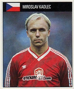Sticker Miroslav Kadlec - World Cup 1990 n. 382 - Orbis