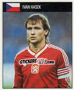 Sticker Ivan Hasek - World Cup 1990 - Orbis
