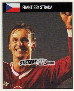 Sticker Frantisek Straka - World Cup 1990 n. 385 - Orbis
