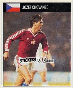 Sticker Josef Chovanec - World Cup 1990 - Orbis