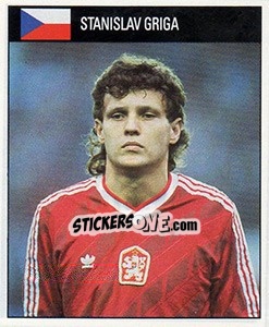 Sticker Stanislav Griga - World Cup 1990 - Orbis