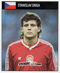 Sticker Stanislav Griga - World Cup 1990 - Orbis