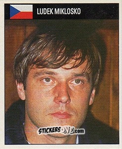Sticker Ludek Miklosko - World Cup 1990 n. 390 - Orbis