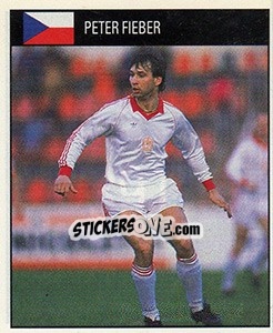 Sticker Peter Fieber - World Cup 1990 - Orbis