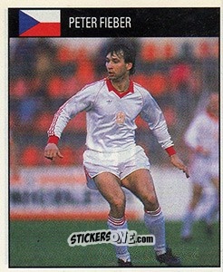 Sticker Peter Fieber - World Cup 1990 - Orbis