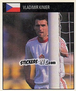 Sticker Vladimir Kinier - World Cup 1990 - Orbis
