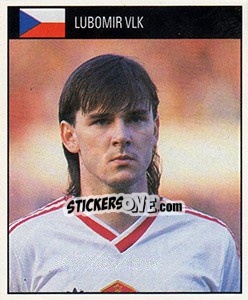 Sticker Lubomir Vlk - World Cup 1990 - Orbis