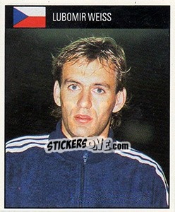 Cromo Lubomir Weiss - World Cup 1990 - Orbis