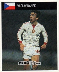 Sticker Vaclav Danek - World Cup 1990 n. 397 - Orbis