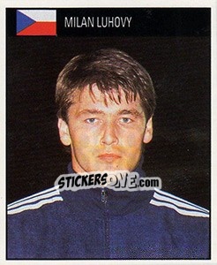 Sticker Milan Luhovy - World Cup 1990 - Orbis