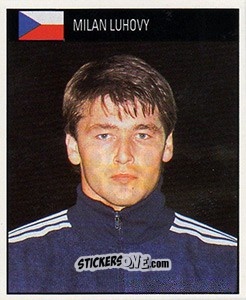 Sticker Milan Luhovy - World Cup 1990 - Orbis