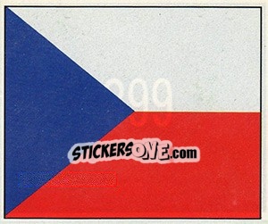 Sticker National Flag - World Cup 1990 - Orbis