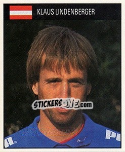 Cromo Klaus Lindenberger - World Cup 1990 - Orbis