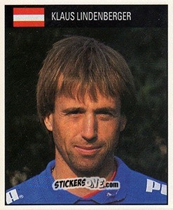 Sticker Klaus Lindenberger - World Cup 1990 - Orbis