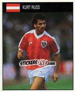 Cromo Kurt Russ - World Cup 1990 - Orbis