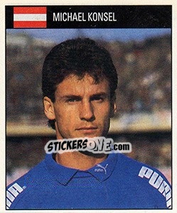 Cromo Michael Konsel - World Cup 1990 - Orbis