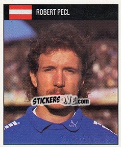 Cromo Robert Pecl - World Cup 1990 - Orbis
