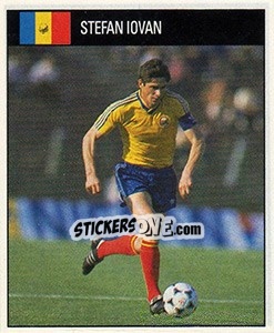 Sticker Stefan Iovan - World Cup 1990 - Orbis