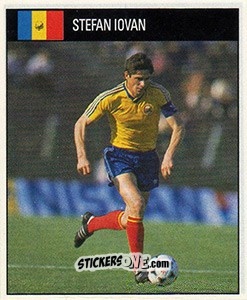 Sticker Stefan Iovan - World Cup 1990 - Orbis