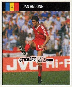 Sticker Ioan Andone - World Cup 1990 - Orbis