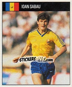 Sticker Ioan Sabau - World Cup 1990 - Orbis