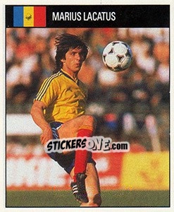 Cromo Marius Lacatus - World Cup 1990 - Orbis