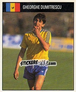 Sticker Gheorghe Dumitrescu - World Cup 1990 n. 434 - Orbis