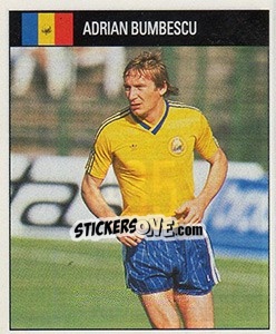 Cromo Adrian Bumbescu - World Cup 1990 - Orbis