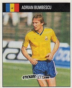 Sticker Adrian Bumbescu - World Cup 1990 n. 435 - Orbis