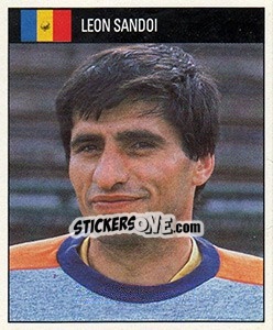 Cromo Leon Sandoi - World Cup 1990 - Orbis