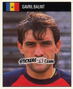 Sticker Gavril Balint - World Cup 1990 - Orbis