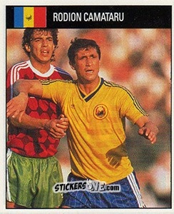 Sticker Rodion Camataru - World Cup 1990 n. 440 - Orbis