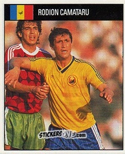 Sticker Rodion Camataru - World Cup 1990 - Orbis