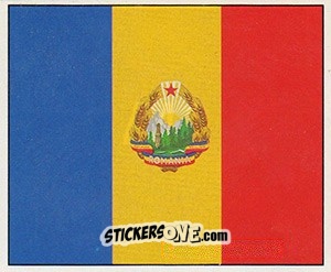 Sticker National Flag - World Cup 1990 - Orbis